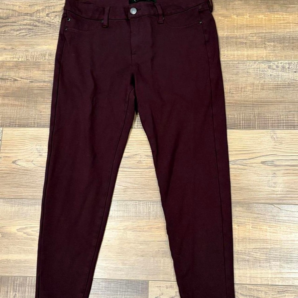 Liverpool burgundy high-waisted pants work wear casual wear Size 8P